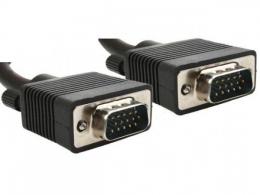 VGA HD kabel 15pin samec-15pin samec (dvojité stínìní s ferity) VGA do VGA